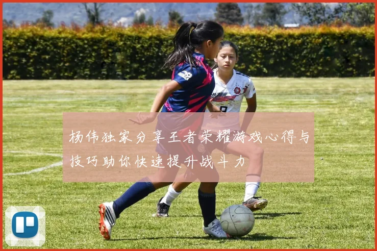 杨伟独家分享王者荣耀游戏心得与技巧助你快速提升战斗力